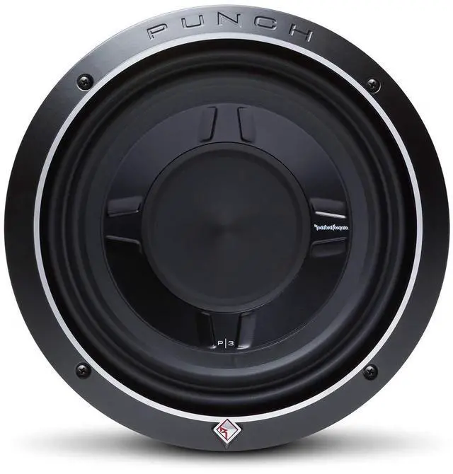 Main image of P3SD2-10 Punch P3S 2-Ohm DVC Shallow 10" Subwoofer