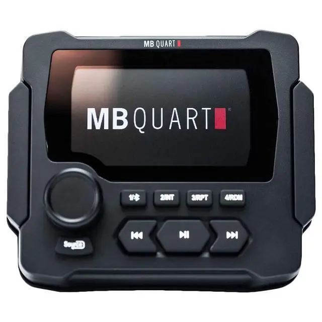 Alt view image 4 of 6 - GMR LED Built in Bluetooth 160 Watt Powered Nautic Marine Grade 3.5 Inches LED Screen Source Unit Media Player for GMR 3
