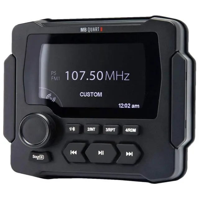 Alt view image 3 of 6 - GMR LED Built in Bluetooth 160 Watt Powered Nautic Marine Grade 3.5 Inches LED Screen Source Unit Media Player for GMR 3