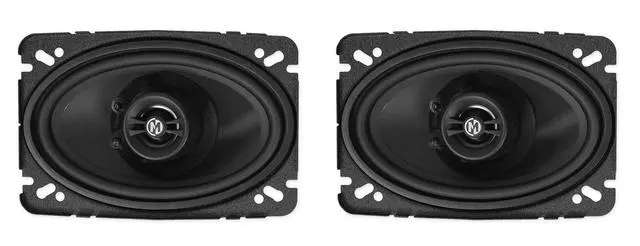 Alt view image 7 of 7 - AUDIO Pair PRX602 6.5"+(2) PRX46 4x6 Car Speakers w/Pivot Tweeters