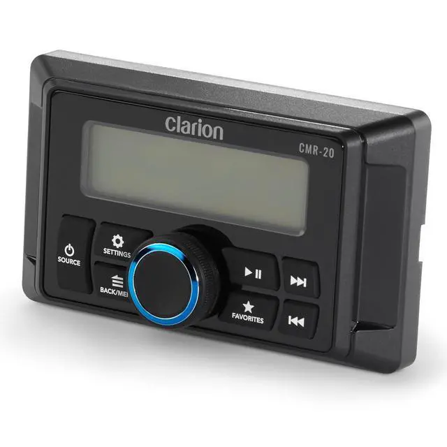 Alt view image 2 of 3 - CMR-20 Wired Marine Remote with 2.4" LCD Display, IP67, Compatible with CMM-20, CMM-30 & CMM-30BB