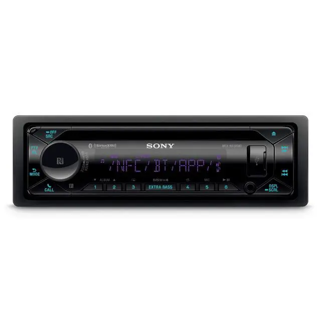 Alt view image 2 of 7 - MEX-N5300BT Bluetooth CD Receiver SXV300V1 Tuner Bundle | Bluetooth CD receiver bundled with SXV300V1 SiriusXM satellite radio tuner