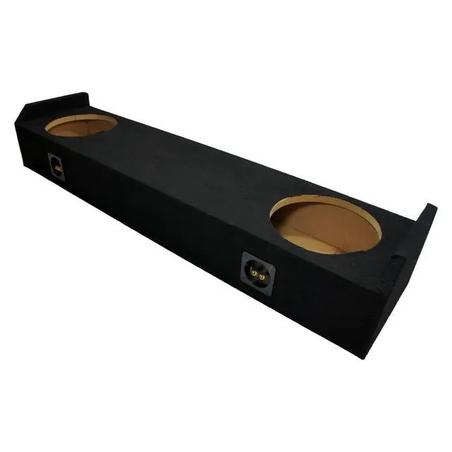 Alt view image 3 of 6 - W10S4 Dual 10" Loaded Subwoofer Box Fits 2006-2014 Honda Ridgeline | Sealed car audio enclosure, 500W RMS power handling, 4 Ohm impedance, truck stereo bass bundle, 10 inch size