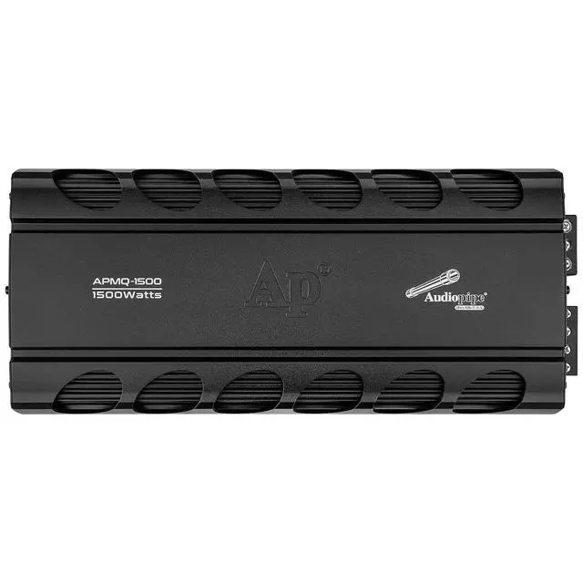 Alt view image 2 of 7 - Mini Class D Mono Mosfet Power Amplifier (APMQ-1500), High Performance, 1500W, Compact Design, MOSFET Circuitry, Subsonic Filter, Low-Pass Filter, Reliable Protection, Remote Bass Knob