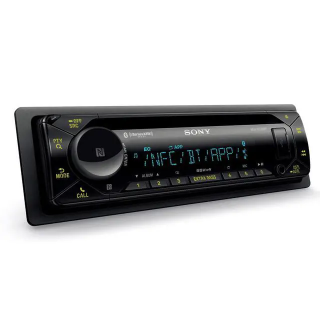 Alt view image 5 of 7 - MEX-N5300BT Bluetooth CD Receiver SXV300V1 Tuner Bundle | Bluetooth CD receiver bundled with SXV300V1 SiriusXM satellite radio tuner