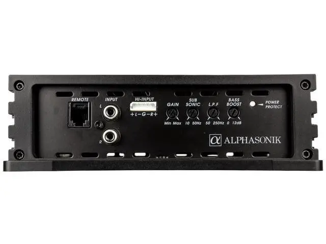 Alt view image 4 of 7 - NA4000D Neuron Series 4000 Watts Max Monoblock Car Amp with 4-Way Protection Circuitry Class-D Amplifier Low & High Level Inputs (Remote Bass Knob Included)