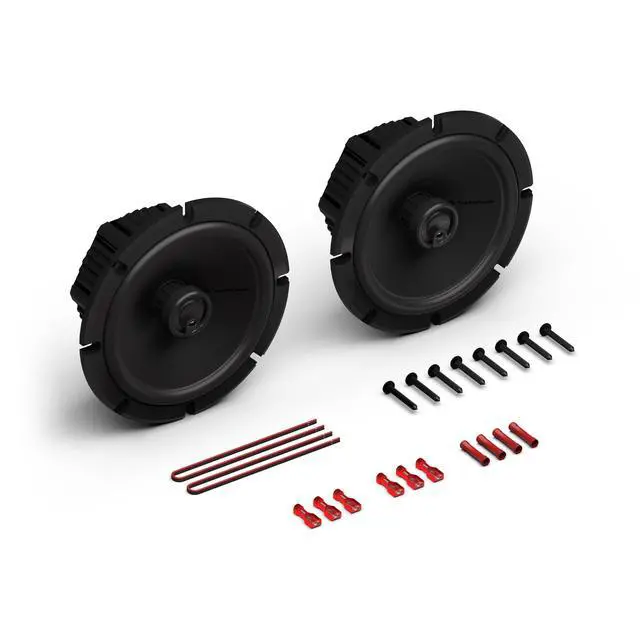 Alt view image 5 of 6 - P1V2-6 Punch P1 6" 3-Way Coaxial Speakers (Pair) | Upgrade Sound Clarity for Factory Systems, 4-Ohm Full Range, 75-Watts RMS / 150-Watts Peak