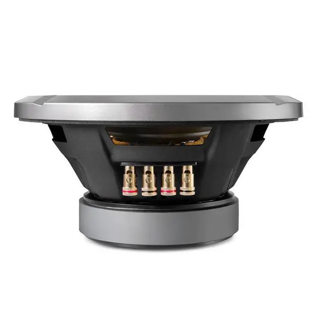 Alt view image 5 of 7 - S2-W10D2 S Series 10 Dual 2-Ohm Subwoofer 1800W with SoundBox E Series Single 10-Inch Vented Subwoofer Enclosure Bundle