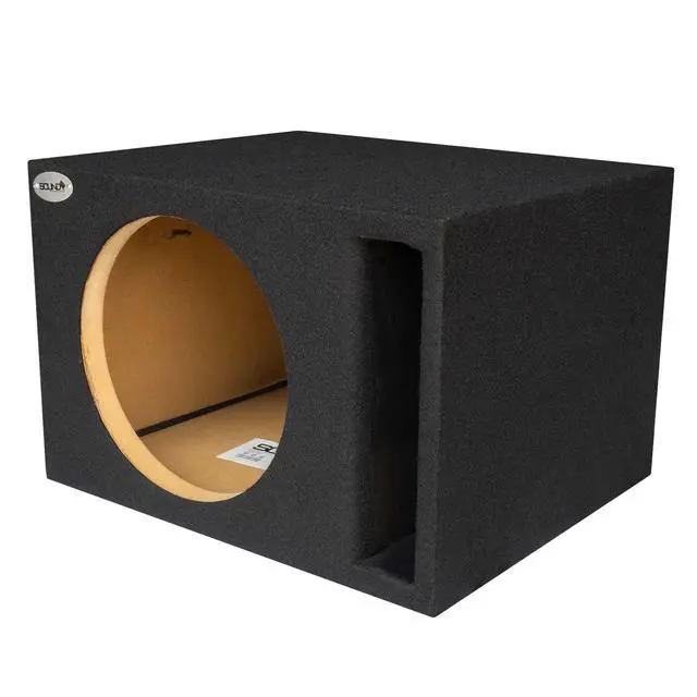 Alt view image 7 of 7 - S2-W10D2 S Series 10 Dual 2-Ohm Subwoofer 1800W with SoundBox E Series Single 10-Inch Vented Subwoofer Enclosure Bundle