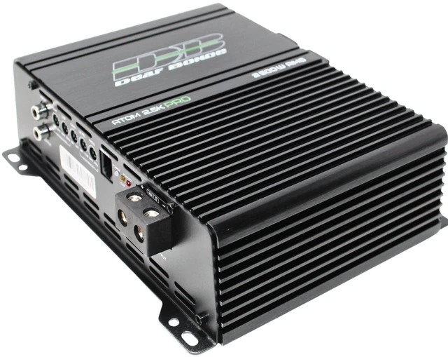 Alt view image 3 of 6 - Apocalypse 2500W 1 ohm Class D Monoblock Amplifier Atom 2.5K PRO