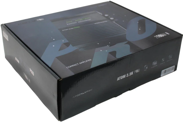 Alt view image 6 of 6 - Apocalypse 2500W 1 ohm Class D Monoblock Amplifier Atom 2.5K PRO