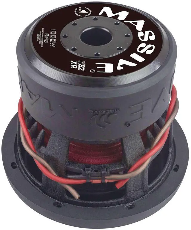 Main image of H82XR - 8" 1000 Watts RMS - 2000w MAX Dual 2 Ohm 2.5" V.C. Cast Basket Subwoofer
