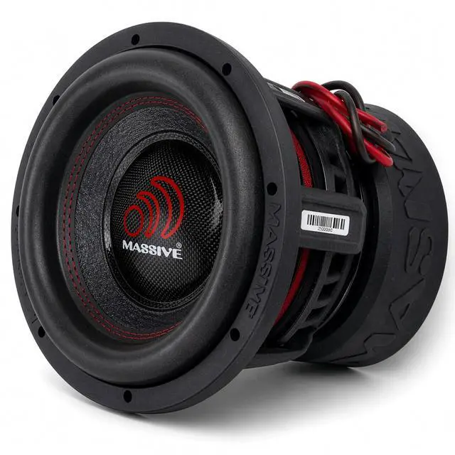 Alt view image 4 of 6 - H82XR - 8" 1000 Watts RMS - 2000w MAX Dual 2 Ohm 2.5" V.C. Cast Basket Subwoofer