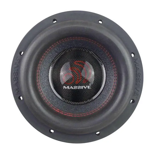 Alt view image 2 of 6 - H82XR - 8" 1000 Watts RMS - 2000w MAX Dual 2 Ohm 2.5" V.C. Cast Basket Subwoofer