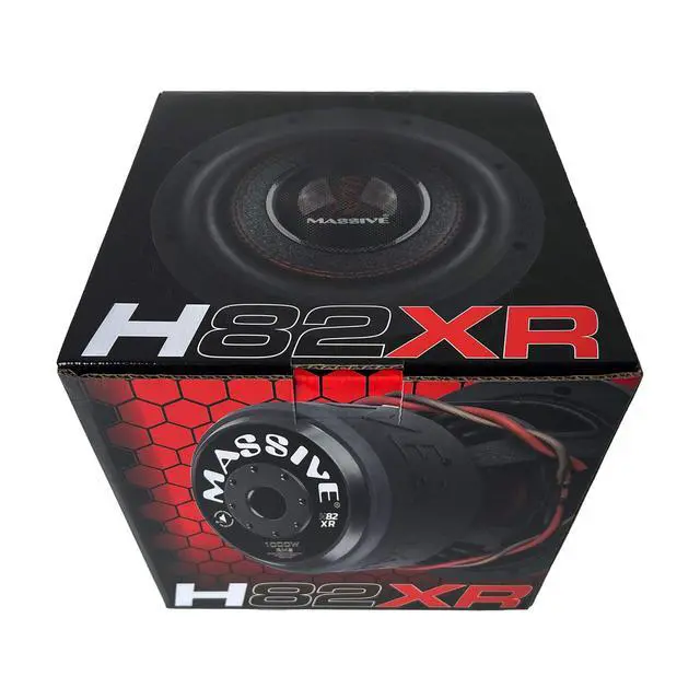 Alt view image 6 of 6 - H82XR - 8" 1000 Watts RMS - 2000w MAX Dual 2 Ohm 2.5" V.C. Cast Basket Subwoofer