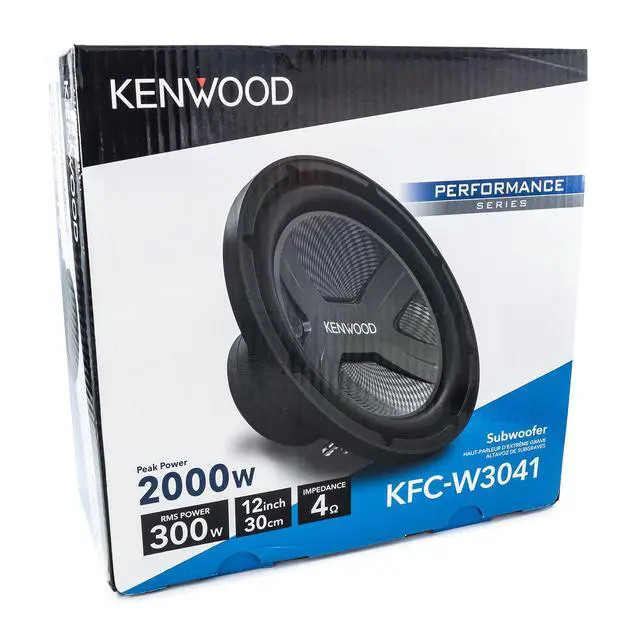 Alt view image 5 of 5 - KFC-W3041 Car Subwoofer - 2000 Watts Maximum Power, 12 Inch, Single 4 Ohm Voice Coil, Sold Individually