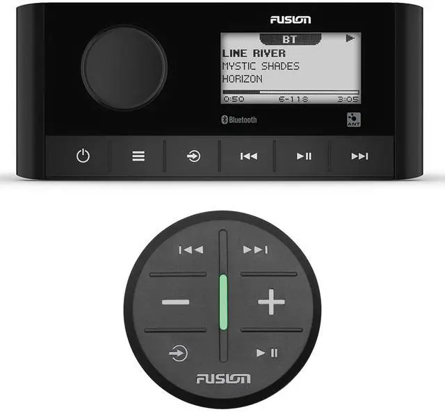 Main image of Fusion MS-RA60 Marine Stereo with 1 Fusion ARX70B Wireless Remote Black