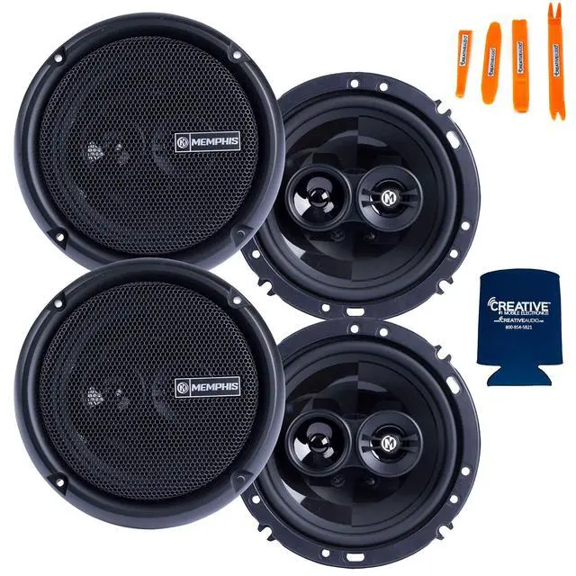 Alt view image 2 of 5 - Speaker Bundle: 2 Pairs of PRX603 Power Reference Series 6.5" 3-Way with Swivel Tweeters