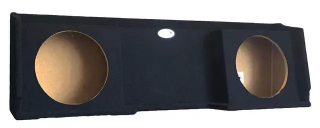 Alt view image 7 of 7 - Silverado/Sierra Extended Cab 1999-2006 Dual 10" Subwoofer Enclosure