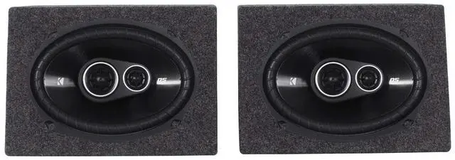 Main image of 2 43DSC69304 DSC6930 6x9 360w 3-Way Car Speakers+(2) Enclosures DS693