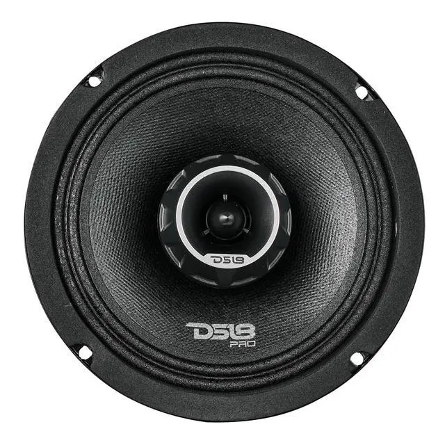 Alt view image 6 of 7 - PRO-ZT6 6.5" Water Resistant Mid-Range Loudspeaker with Built-in Bullet Tweeter and Grill 450 Watts 4-Ohm - Black Metal Mesh Grill Included - 2 Speakers
