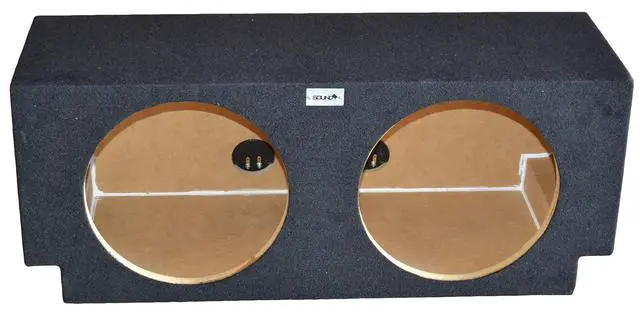 Alt view image 4 of 6 - Camaro 2016-2018 Dual 12" Subwoofer Enclosure Sub Box