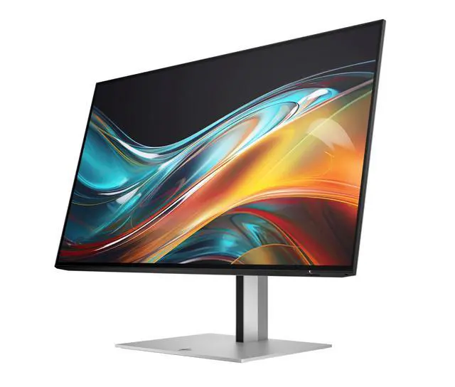 Alt view image 3 of 5 - Series 7 Pro 724pf 24" FHD IPS Monitor, 4-Way Adjustable, VESA | Anti-Glare, Flicker Free, 100mm VESA, DisplayPort, HDMI, w/Dockztorm USB Port Expander
