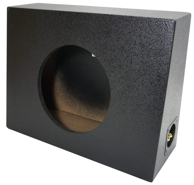 Alt view image 6 of 6 - Kicker Comp C12 12 Inch Regular Cab Truck Sub Box with HA-A400.1 Amp | Loaded subwoofer and amplifier bundle, durable rhino coated enclosure, complete bass combo package for pickups, easy hookup