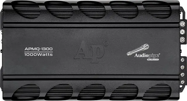 Alt view image 2 of 7 - Mini Class D Mono Mosfet Power Amplifier (APMQ-1300), High Performance, 1000W, Compact Design, MOSFET Circuitry, Subsonic Filter, Low-Pass Filter, Reliable Protection, Remote Bass Knob