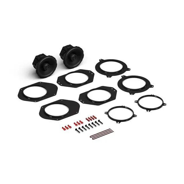 Alt view image 5 of 7 - P1V2-5 Punch P1 5.25" 3-Way Coaxial Speakers (Pair) | Upgrade Sound Clarity for Factory Systems, 4-Ohm Full Range, 75-Watts RMS / 150-Watts Peak