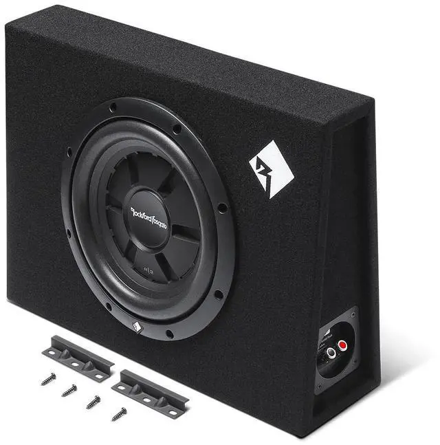 Alt view image 5 of 7 - Prime R2S-1X10 Loaded 10 Slim Subwoofer in Enclosure | Single, R2S Series Shallow Woofer