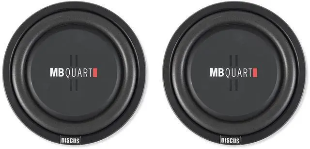 Main image of 800 Watt 12 Inch Slim Shallow Subwoofer Speakers with Dual 4 Ohm Voice Coils for Car and Truck Audio Systems, 2 Pack