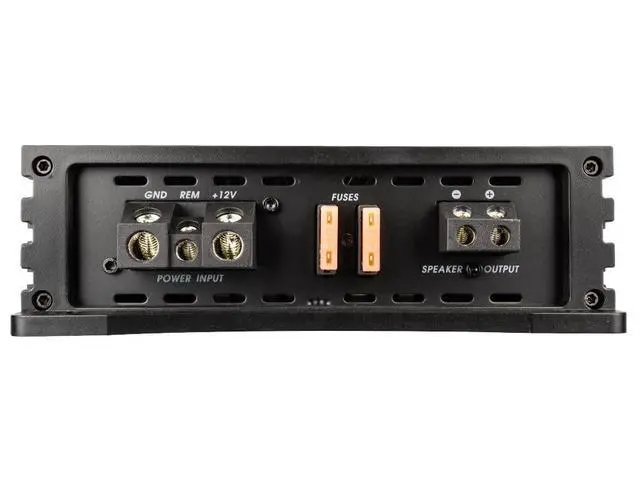 Alt view image 5 of 7 - NA2400.1AB Neuron Series 2400 Watts Max Monoblock Car Amp with 4-Way Protection Circuitry Multi-Channel Bridgeable Class A/B Amplifier Low & High Level Inputs (Remote Bass Knob Included)