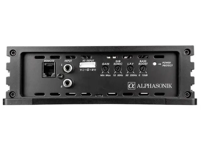 Alt view image 4 of 7 - NA2000D Neuron Series 2000 Watts Max Monoblock Car Amp with 4-Way Protection Circuitry Class-D Amplifier Low & High Level Inputs (Remote Bass Knob Included)