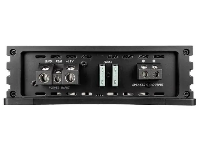 Alt view image 5 of 7 - NA2000D Neuron Series 2000 Watts Max Monoblock Car Amp with 4-Way Protection Circuitry Class-D Amplifier Low & High Level Inputs (Remote Bass Knob Included)
