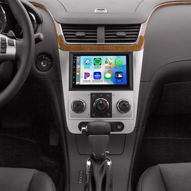 Main image of 7'' Android 14 Car Stereo for Chevy Malibu 2008 2009 2010 2011 2012 | GPS Navigation Wireless CarPlay Android Auto Double Din Radio with Bluetooth WiFi DSP SWC Backup Camera