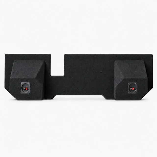Alt view image 4 of 7 - Ram Quad Cab/ Crew Cab 2002-2018 (2019 Classic) Dual 10" Upfire Subwoofer Enclosure