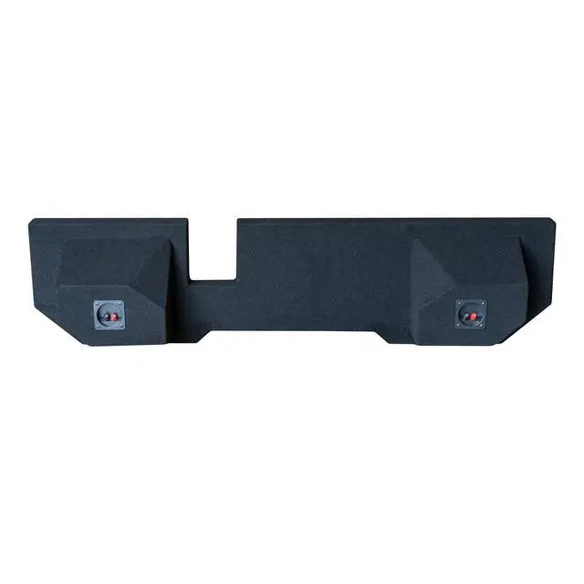 Alt view image 6 of 7 - Ram Quad Cab/ Crew Cab 2002-2018 (2019 Classic) Dual 10" Upfire Subwoofer Enclosure