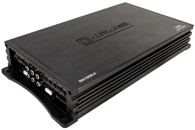 Main image of NA1600.4 Neuron Series 1600 Watts Max 4-Channel Car Amp with 4-Way Protection Circuitry Multi-Channel Bridgeable Class A/B Amplifier Low & High Level Inputs