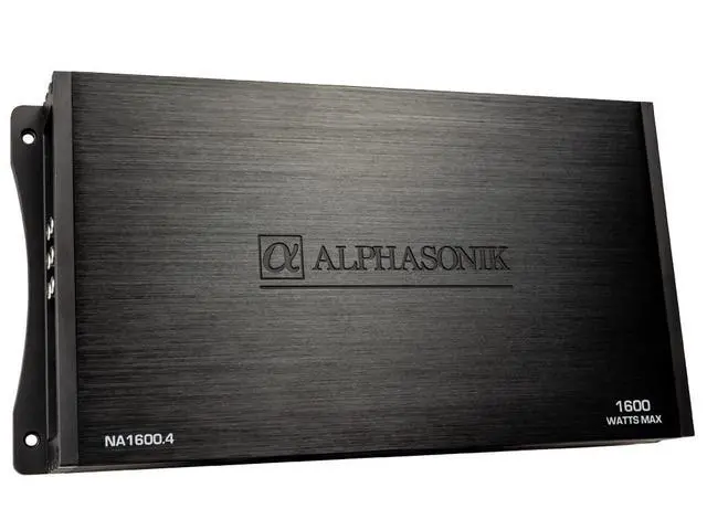 Alt view image 2 of 5 - NA1600.4 Neuron Series 1600 Watts Max 4-Channel Car Amp with 4-Way Protection Circuitry Multi-Channel Bridgeable Class A/B Amplifier Low & High Level Inputs