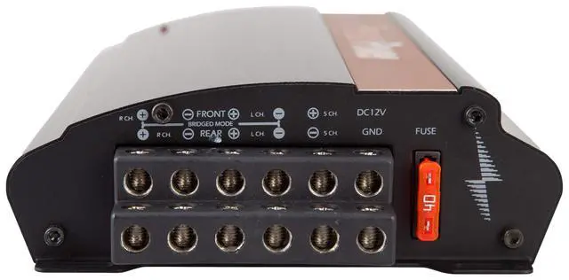Alt view image 3 of 6 - i640.5 640-Watt 5-Channel iON Series Class D Full-Range Digital Stereo Bridgeable Amplifier