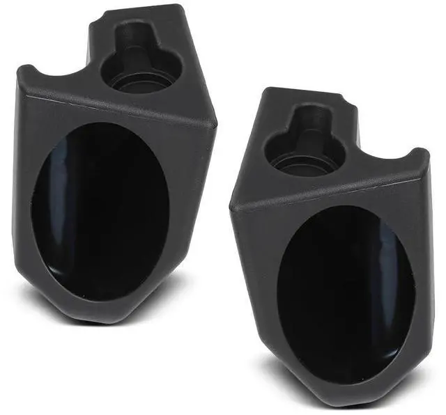 Main image of Speaker Sound Wedges 2 PCS Compatible with Jeep Wrangler YJ CJ 1976-1995 Black Pair Left and Right