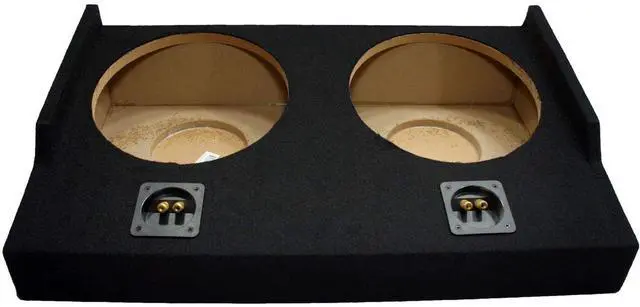 Main image of Fits 2015-2025 Ford F150 Super Cab Dual 12" Sub Box Subwoofer Enclosure ASC | Deep 12 inch bass upgrade for extended ext trucks, space-saving design, easy install, pairs with aftermarket amps
