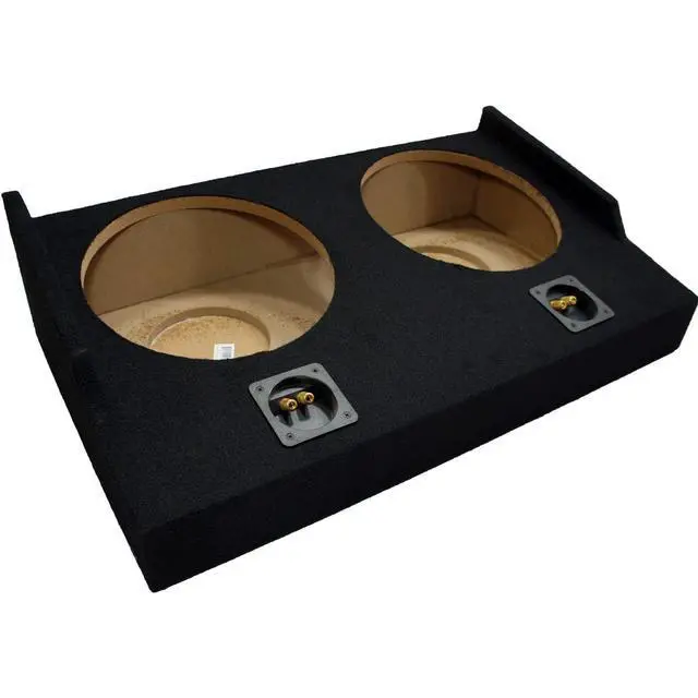 Alt view image 2 of 5 - Fits 2015-2025 Ford F150 Super Cab Dual 12" Sub Box Subwoofer Enclosure ASC | Deep 12 inch bass upgrade for extended ext trucks, space-saving design, easy install, pairs with aftermarket amps