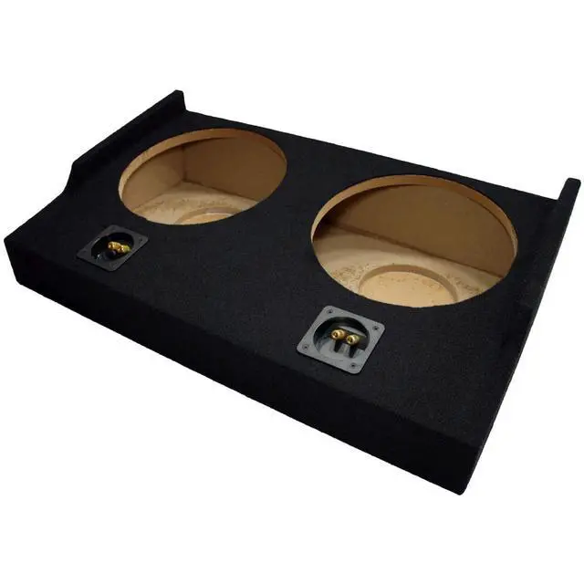 Alt view image 3 of 5 - Fits 2015-2025 Ford F150 Super Cab Dual 12" Sub Box Subwoofer Enclosure ASC | Deep 12 inch bass upgrade for extended ext trucks, space-saving design, easy install, pairs with aftermarket amps