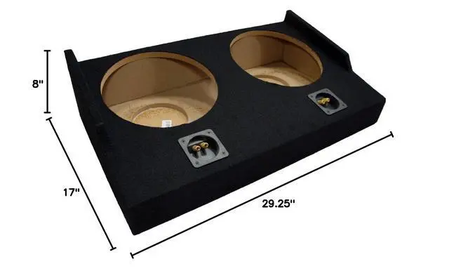 Alt view image 5 of 5 - Fits 2015-2025 Ford F150 Super Cab Dual 12" Sub Box Subwoofer Enclosure ASC | Deep 12 inch bass upgrade for extended ext trucks, space-saving design, easy install, pairs with aftermarket amps