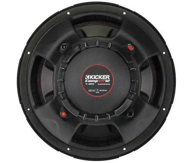 Alt view image 5 of 5 - 43CVR124 CompVR CVR12 Sub 12" 400 Watt RMS 4-Ohm DVC Car Audio Subwoofer