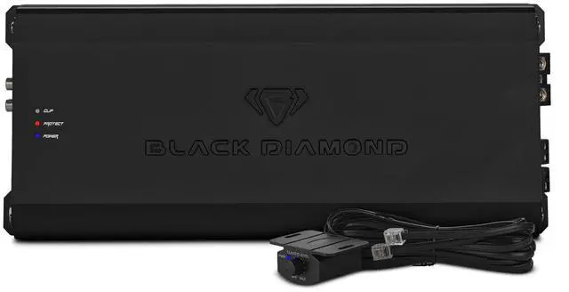 Main image of DIA-P1500x1D Car Audio Amplifier Class D 1 Channel Monoblock Amp 1500 Watts RMS, Remote Level Control Included
