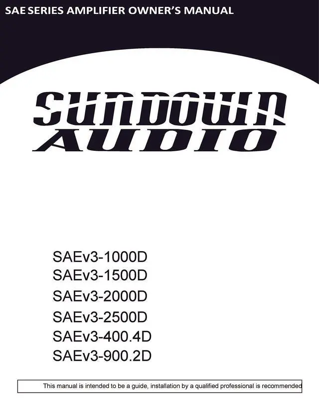 Alt view image 4 of 7 - SAE-2000D V.3 Monoblock 2000W RMS Digital Class D Amplifier SAEv3-2000D