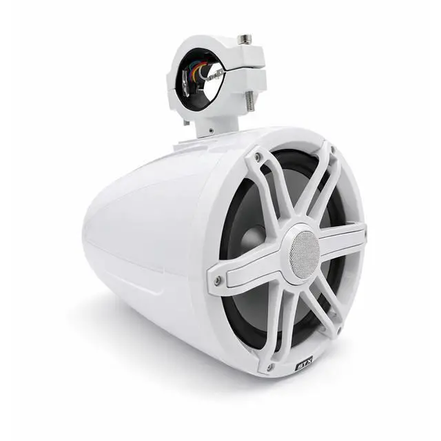 Alt view image 2 of 6 - STX80MTW 8-Inch Marine Wakeboard Tower Speaker - 800W Power, RGB LED Lighting, Durable Marine-Grade Build - Perfect for Boats & Off-Road Vehicles